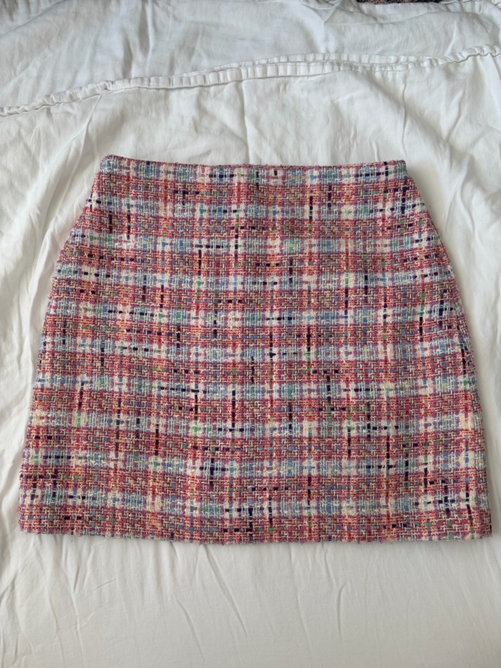 Loft Multicolor Tweed Mini Skirt - Classic Women's Skirt